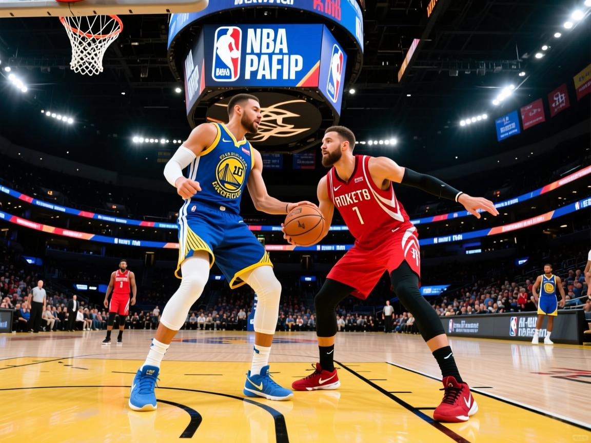 NBA季后赛打响火热战幕，勇士击败火箭登顶战胜概率